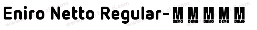 Eniro Netto Regular字体转换